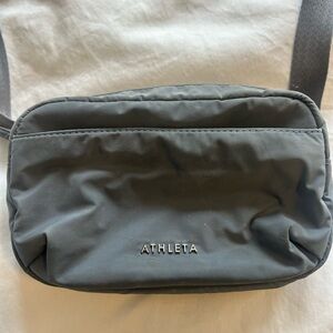 Athleta Gray Crossbody Bag